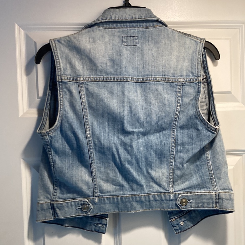 Hudson denim vest XS